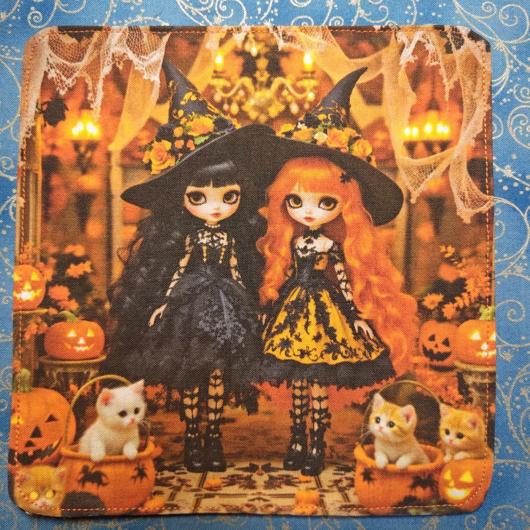 ★CHIYO★　ハンカチ　女の子とワンコさん柄　21枚