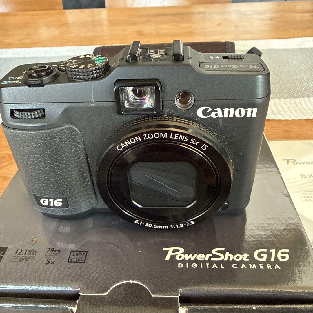 canon デジタルカメラG16