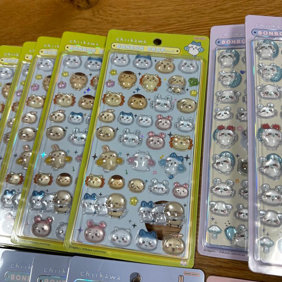 ちいかわ　第二弾　ボンボンドロップシール 4種×9セット 36枚セット