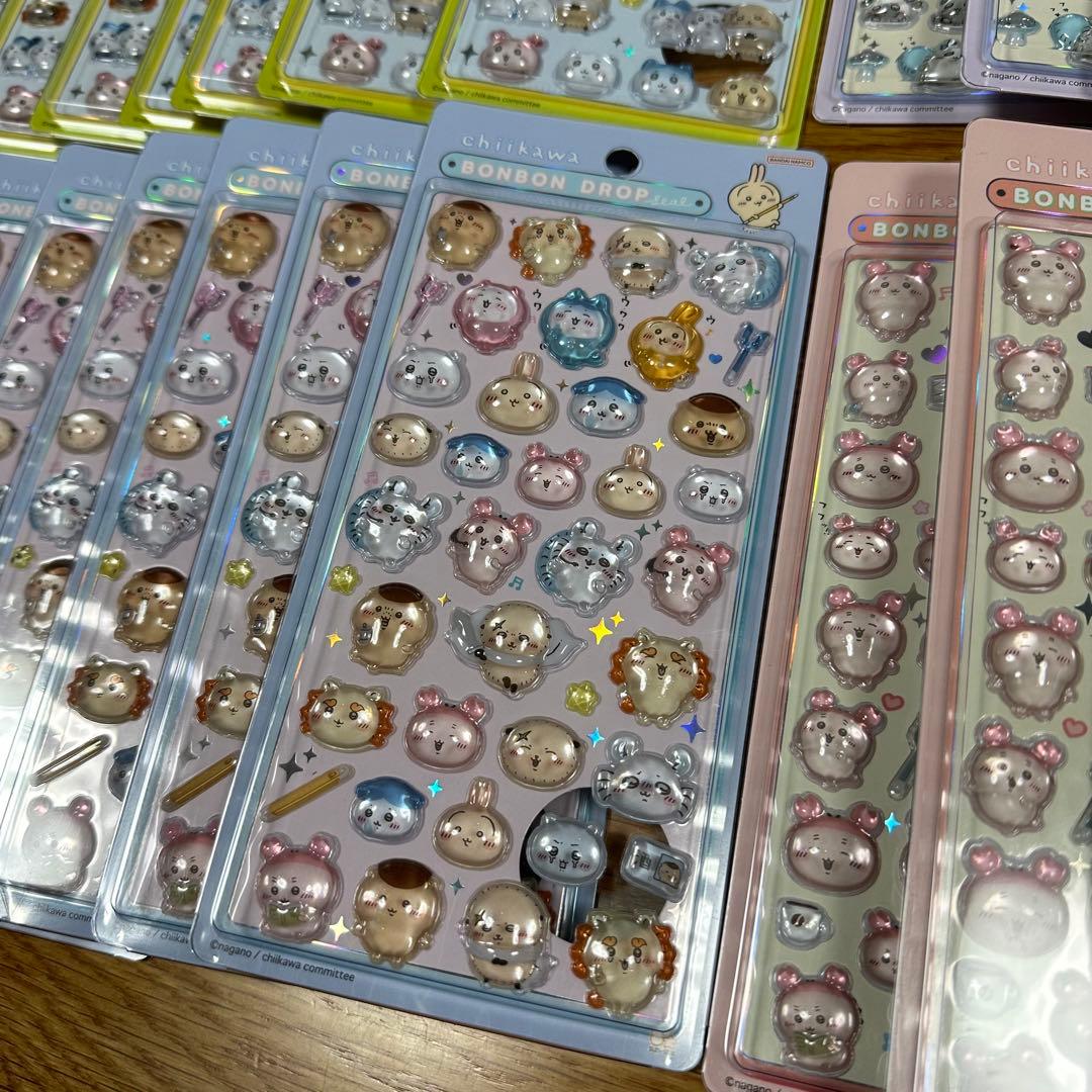 ちいかわ　第二弾　ボンボンドロップシール 4種×9セット 36枚セット