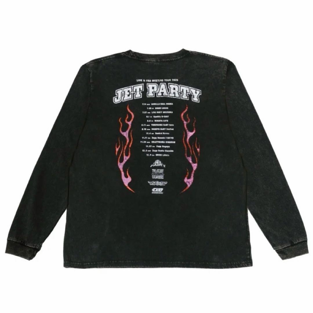 TJBB JET PARTY フォトロングスリーブTシャツ