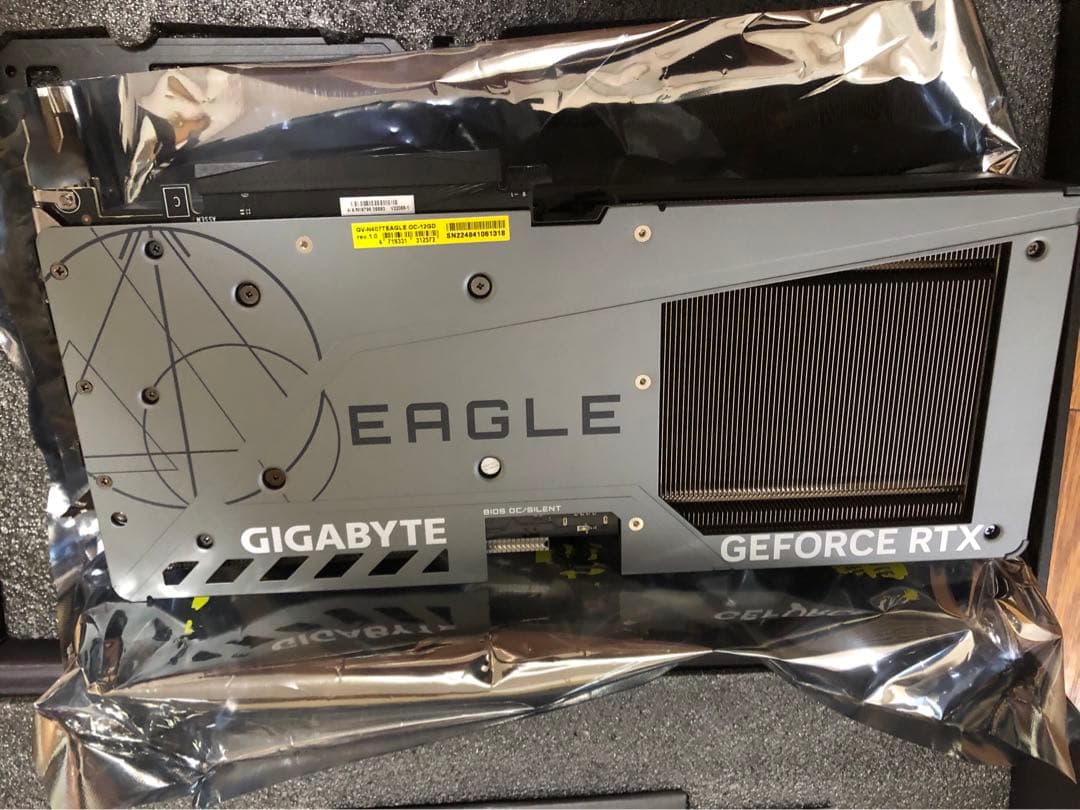 グラフィックボード・グラボ・ビデオカード GIGABYTE GeForce RTX 4070Ti EAGLE OC 12G