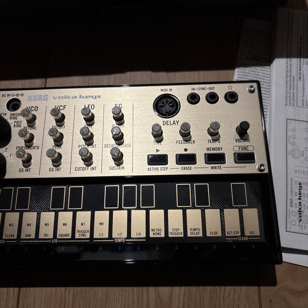 【美品】KORG Volca Keys アナログシンセサイザー