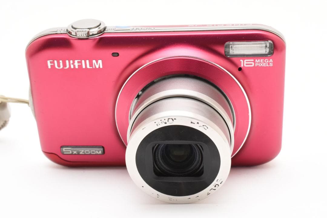 【美品】FUJIFILM FINEPIX JX400 レッド　動作確認済