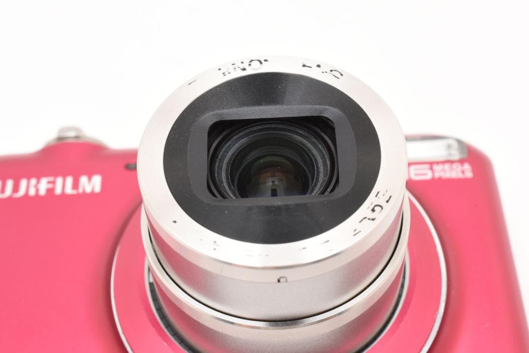 【美品】FUJIFILM FINEPIX JX400 レッド　動作確認済