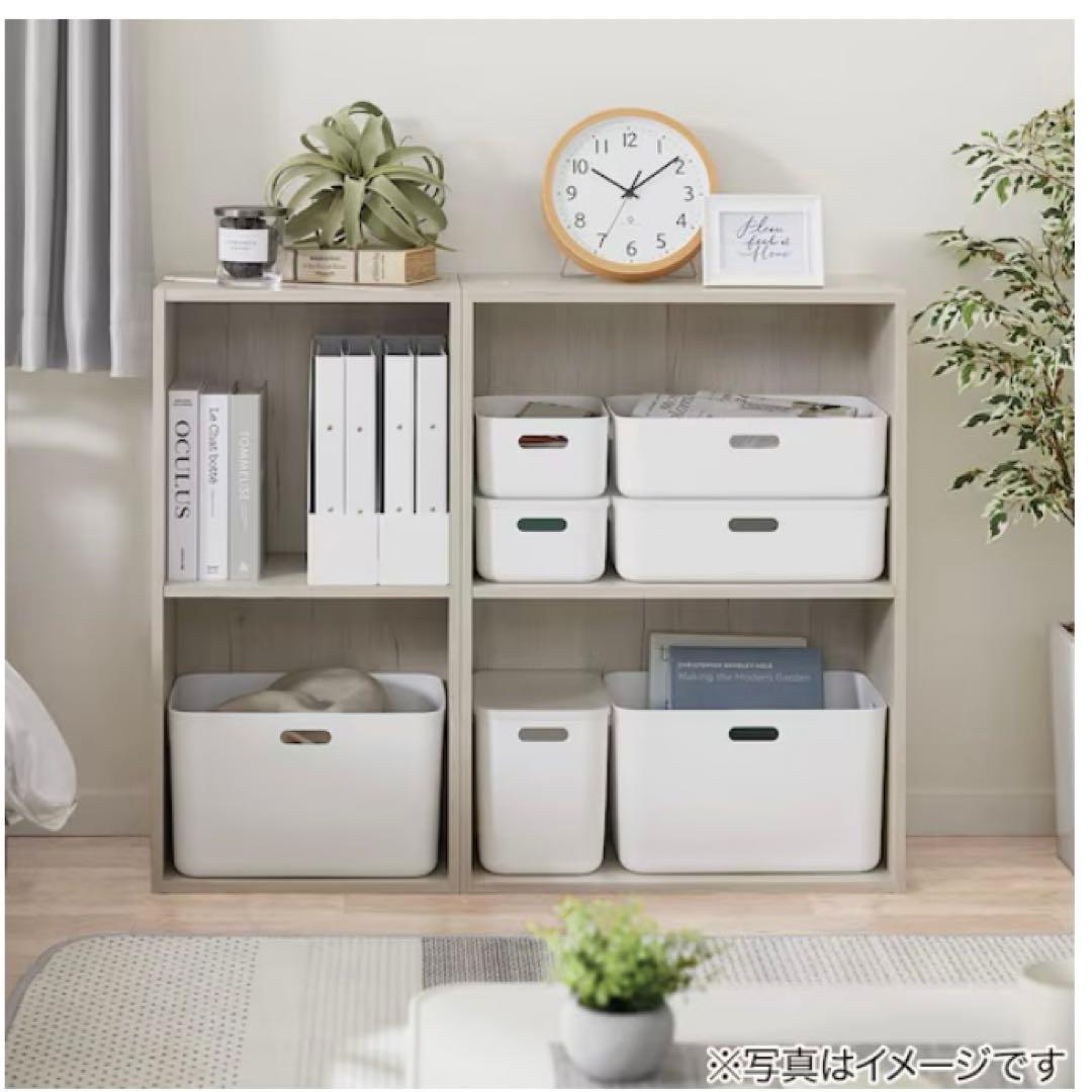 エコメルカリ便限定 ニトリ ソフトNインボックス たて型 ハーフ 16個セット