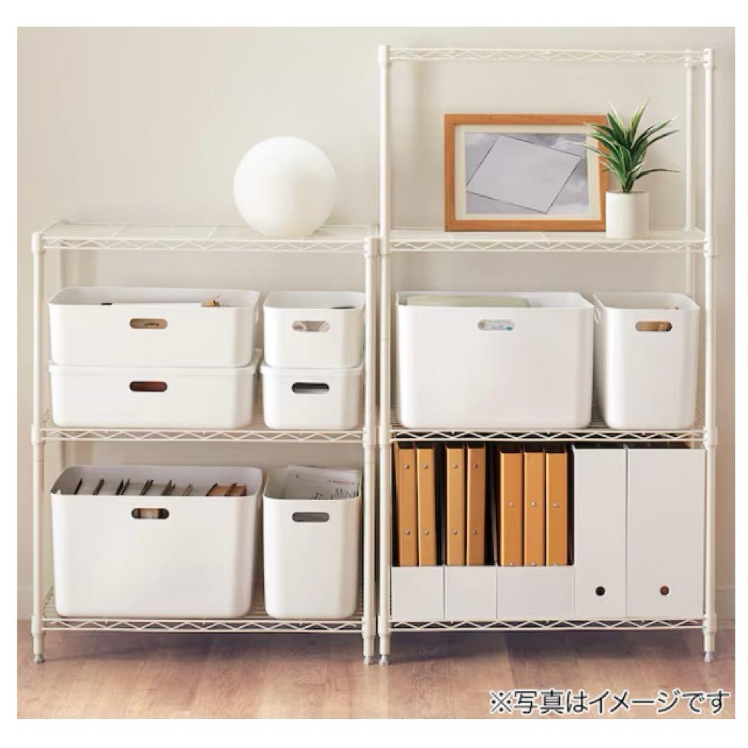 エコメルカリ便限定 ニトリ ソフトNインボックス たて型 ハーフ 16個セット