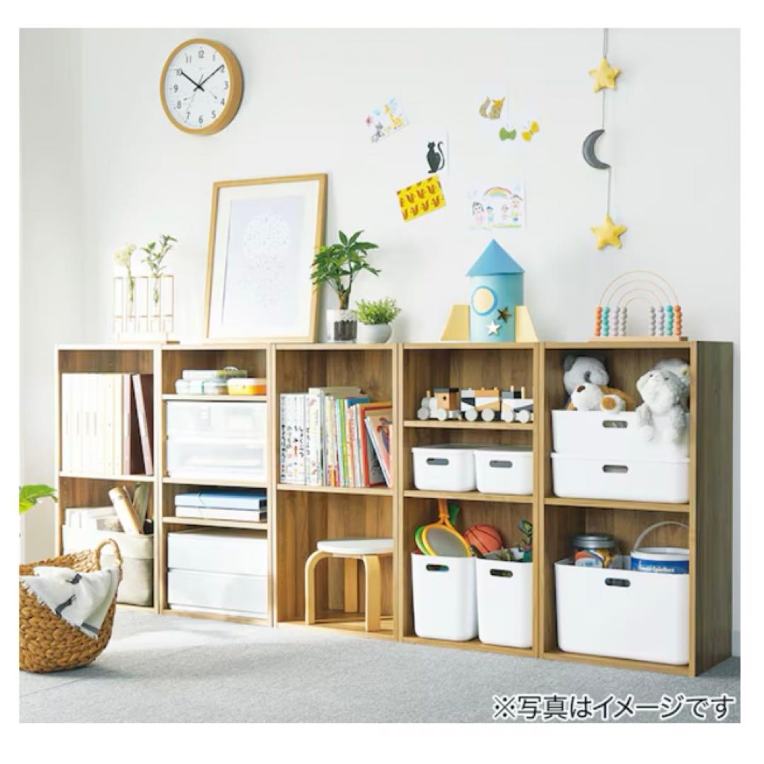 エコメルカリ便限定 ニトリ ソフトNインボックス たて型 ハーフ 16個セット