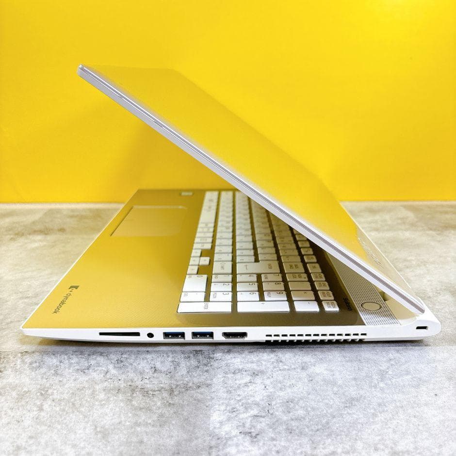 新品SSDで快適✨おしゃれゴールド❣ブルーレイ フルHD 薄型 カメラWin11
