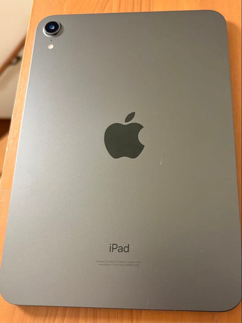 iPad mini 第6世代 スペースグレー 64GB《バッテリー92%》