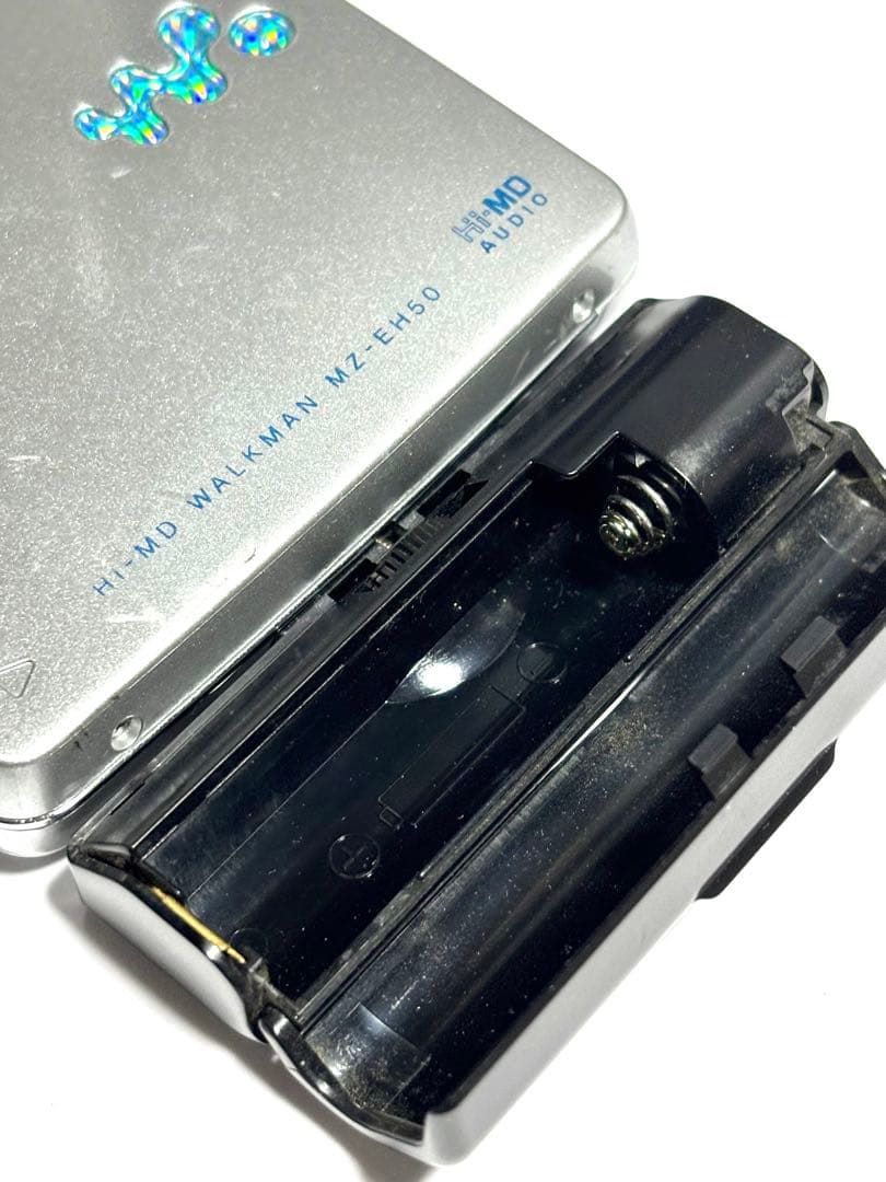 2点セットSONY MDウォークマン MZ-EH50 動作品 乾電池ケース付き