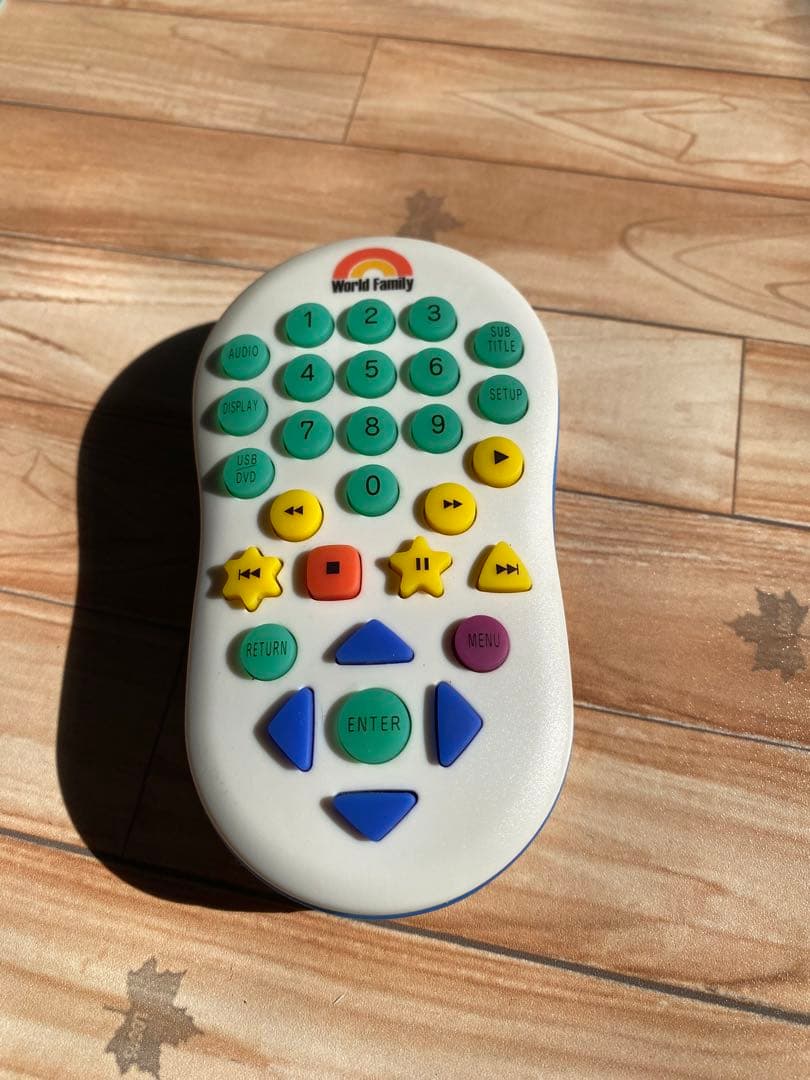 ディズニーワールドファミリー DVDプレーヤー マイク付き