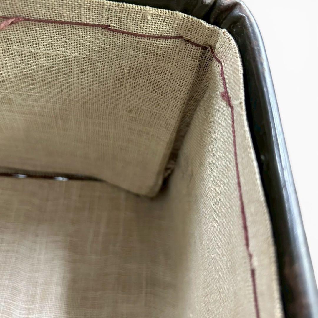 籐編み トランクケース 柳行李 旅行かばんに アンティーク ヴィンテージ