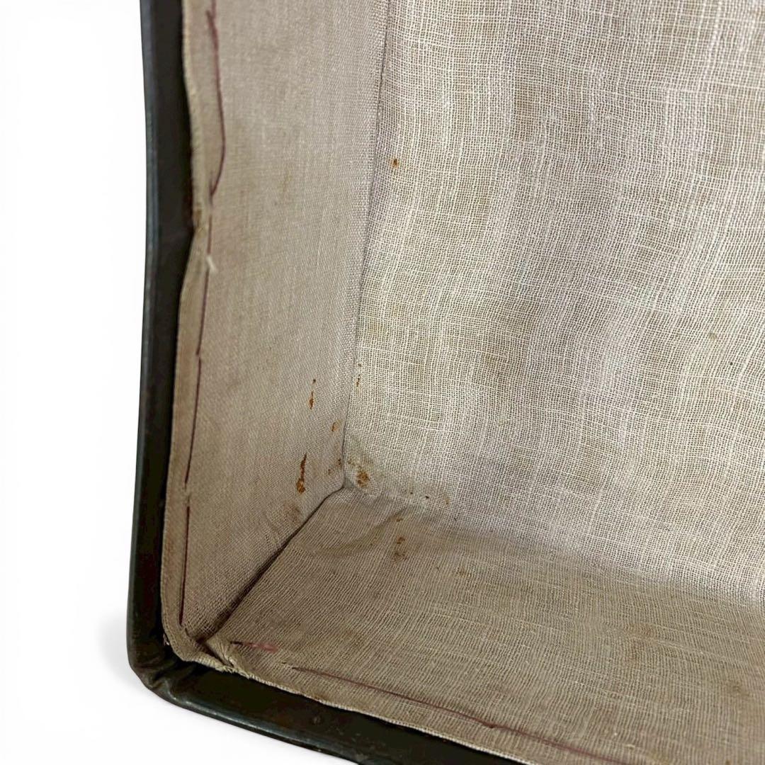 籐編み トランクケース 柳行李 旅行かばんに アンティーク ヴィンテージ