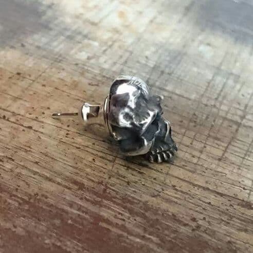 Rammer.silver.スカル.ワコマリア.ピアス.ルード.激安