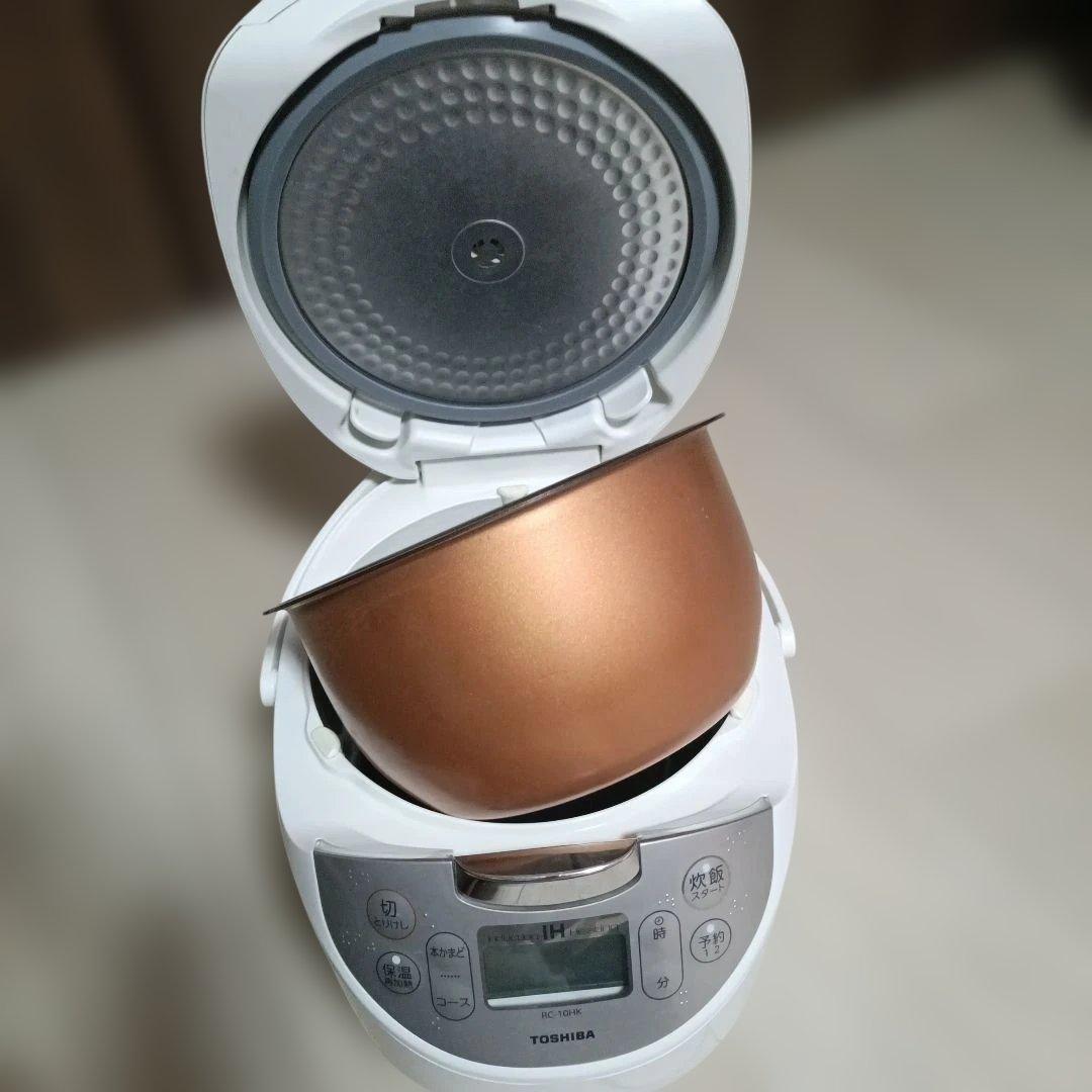 綺麗、美品TOSHIBA IHジャー 炊飯器