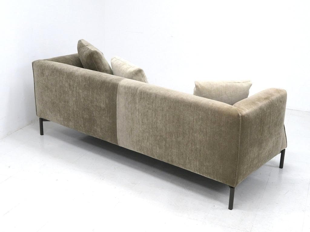 展示品　アルフレックス　マジェンタ　3人掛けソファ　オプション　クッション付き