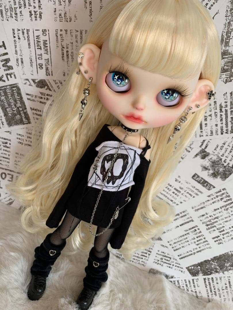 カスタムアイシードール アウトフィット付属 ★Icy Doll Custom