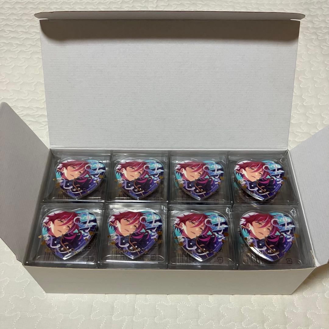 あんスタ ホワイトデーハート缶バッジ 夏目