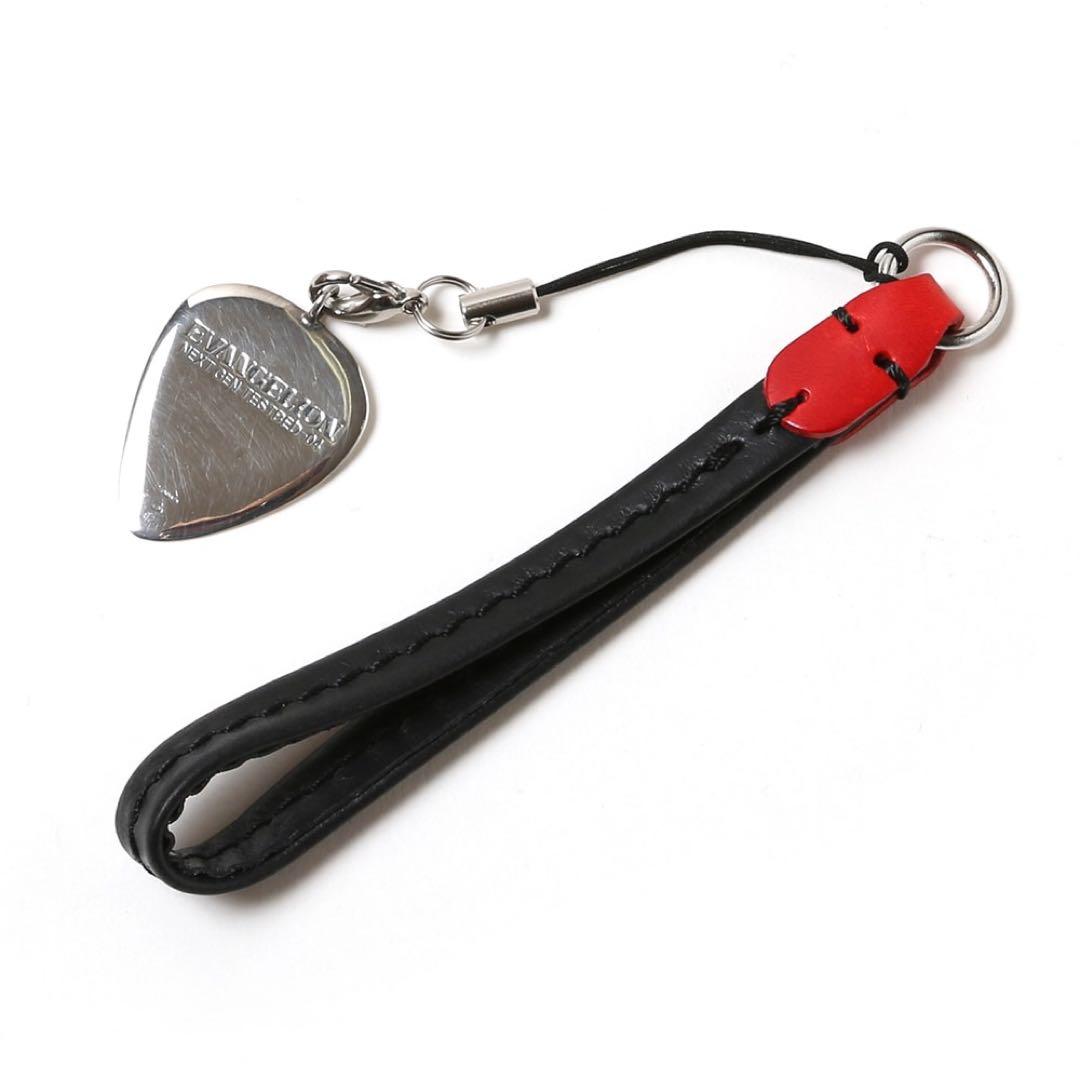 本革＆シルバーチャーム付ストラップ EVA04