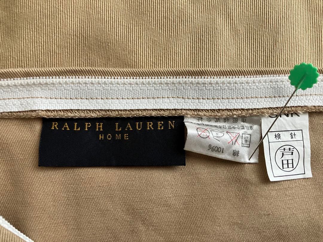 ラルフローレン・ブランケット&クッションカバー2セット