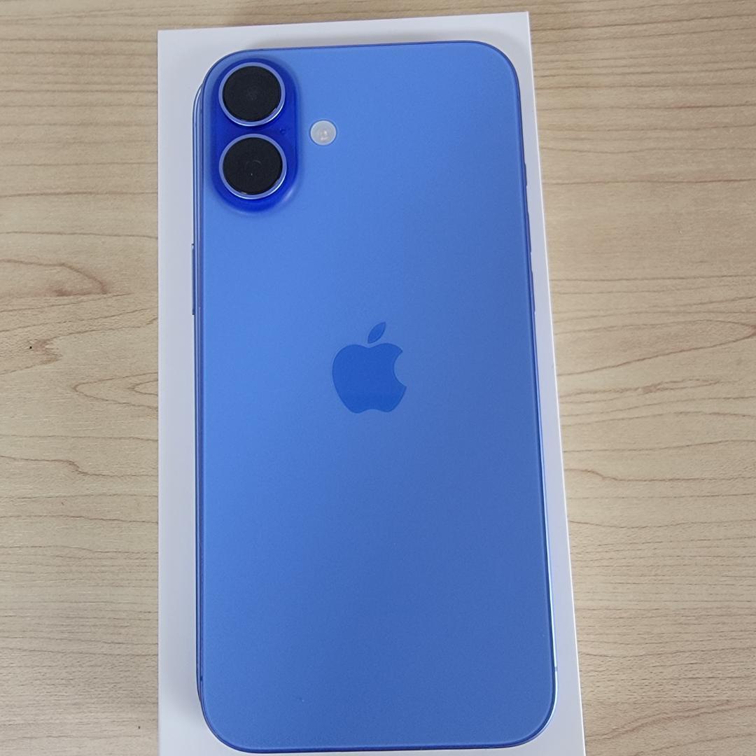 【美品】iPhone 16Plus 128GB Ultramarine