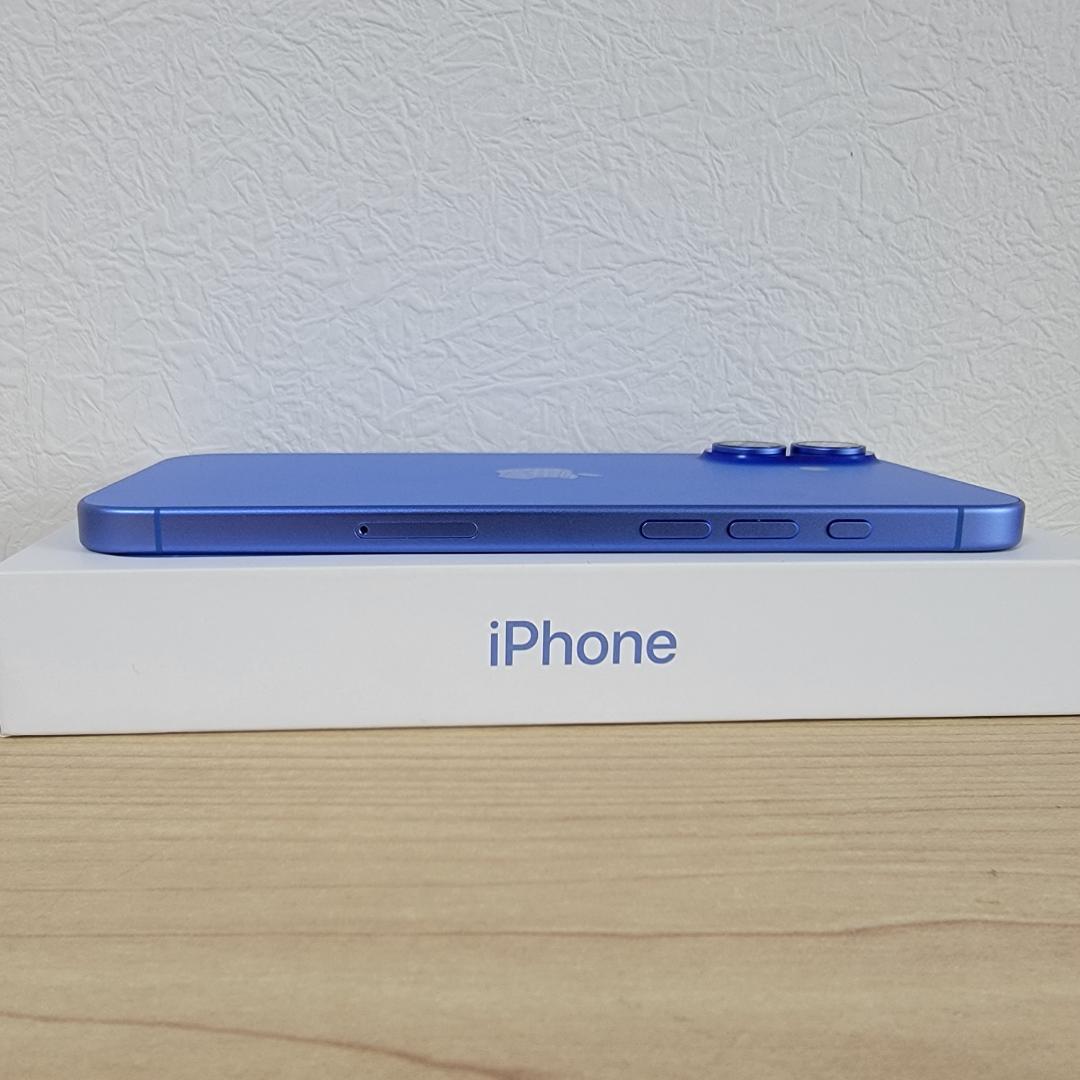 【美品】iPhone 16Plus 128GB Ultramarine