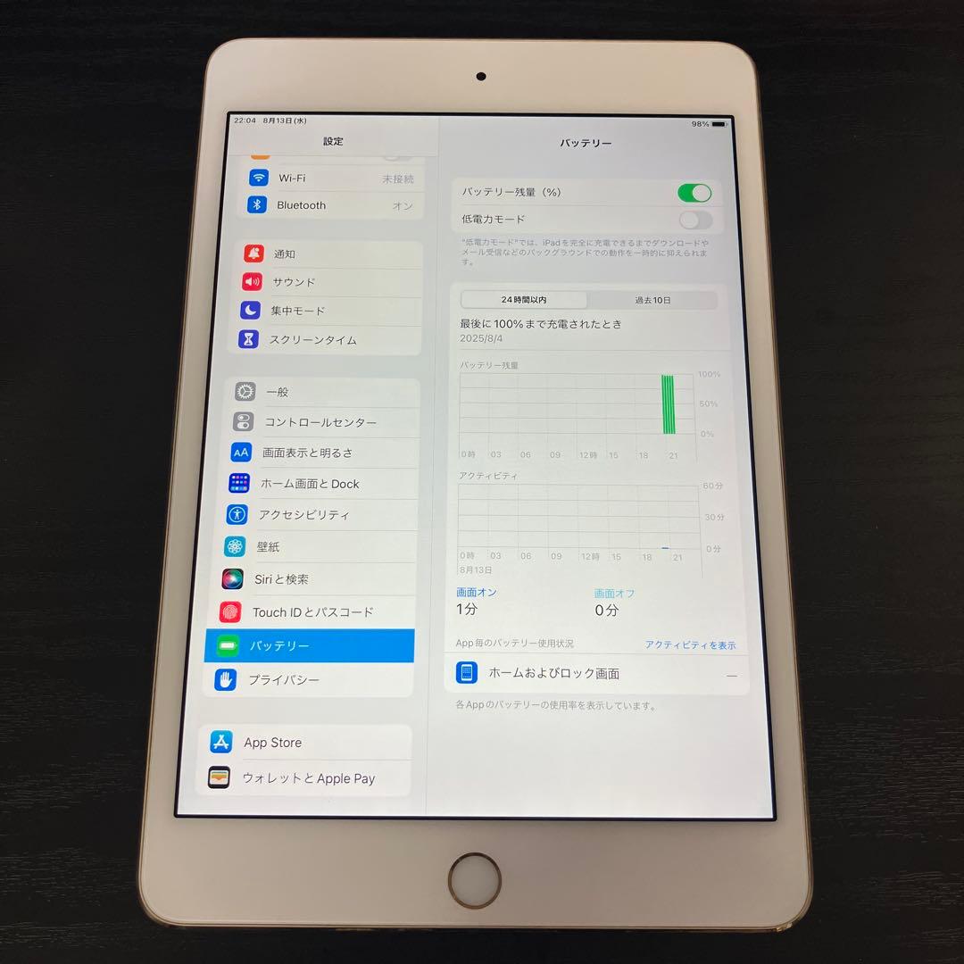 iPad本体 Apple iPad mini4 16GB