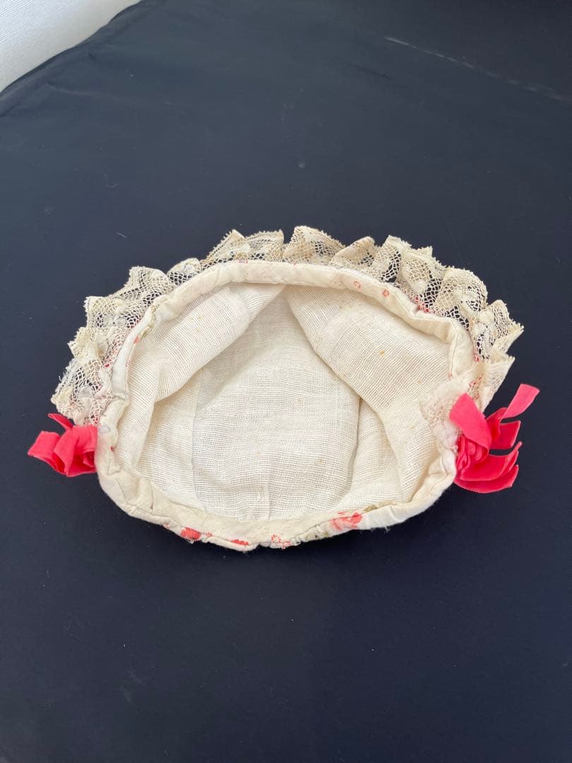 ▪️ヴィンテージ ▪️ドール用ドレス＆ボンネット▪️大きなドール用