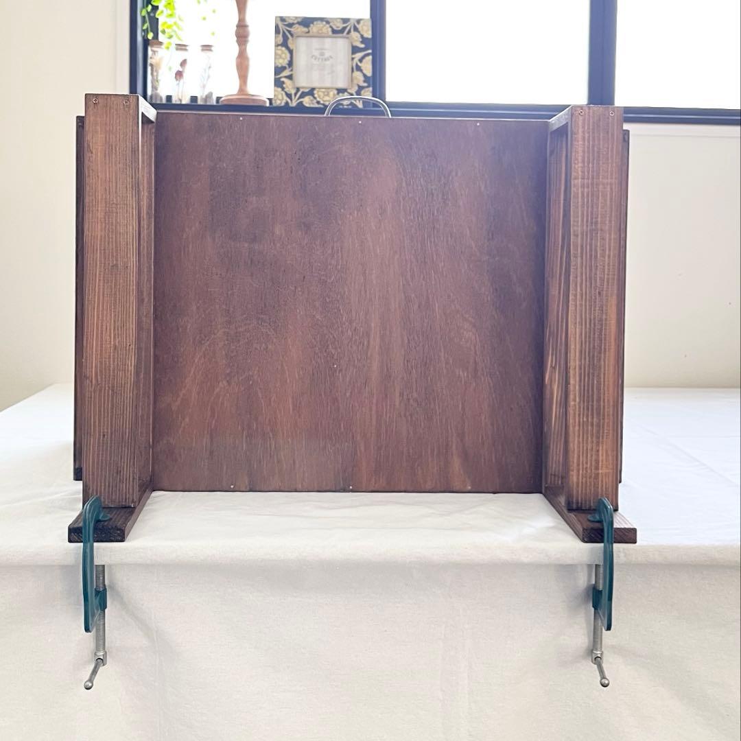 什器セットA　什器ホールド板付き(ブラウン)