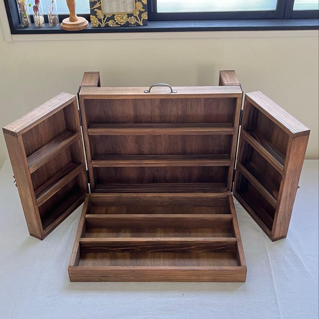 什器セットA　什器ホールド板付き(ブラウン)