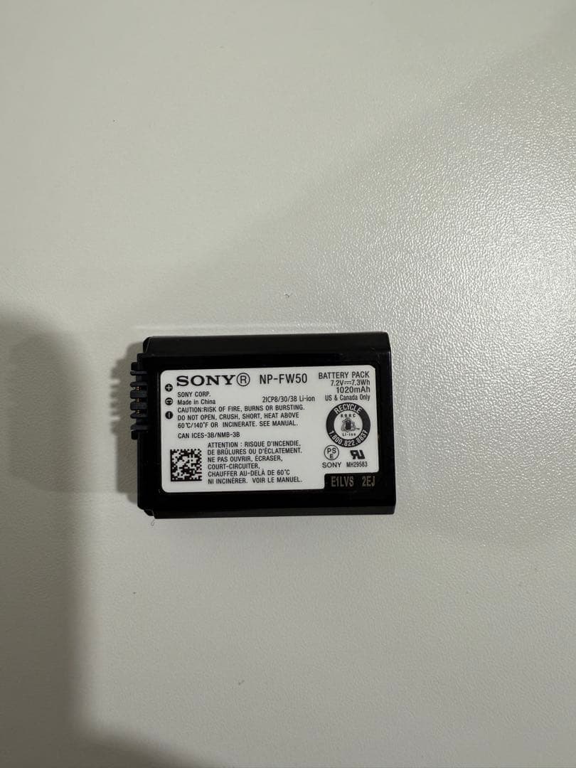 【美品】SONY α ZV-E10 ホワイト