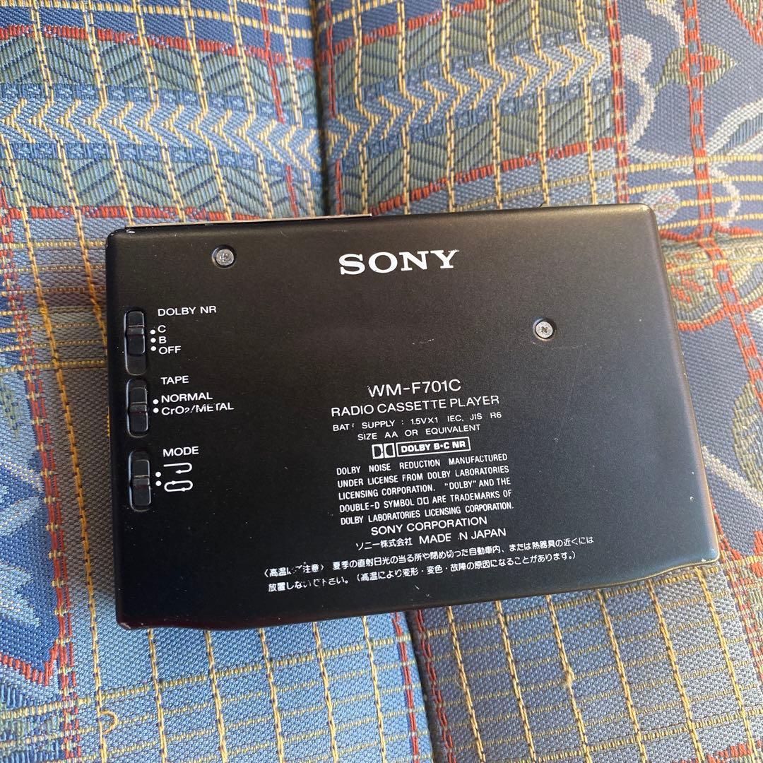 しん　SONY WM-F701C ラジオカセットプレーヤー