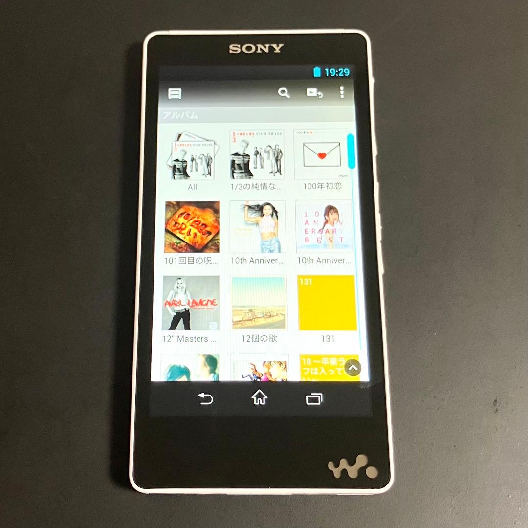 【美品】SONY ウォークマン　NW-F885 16GB しろ　5040