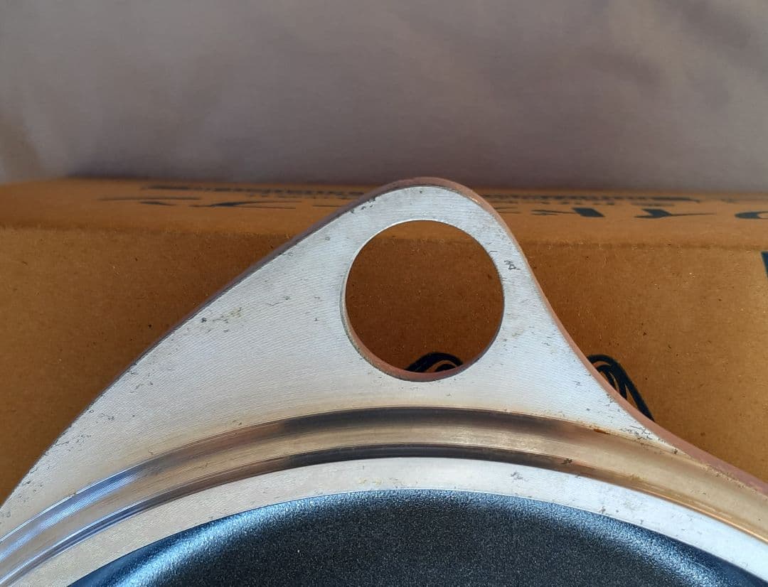 『シュシュ』アサヒ軽金属ワイドオーブンPink／☆深鍋・蓋未使用☆浅鍋使用