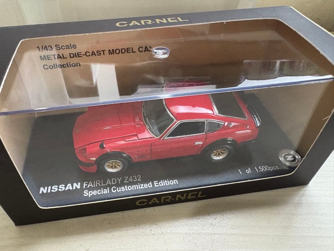 ★☆京商　CARNEL カーネル 1/43 ニッサン フェアレディ 240ZG