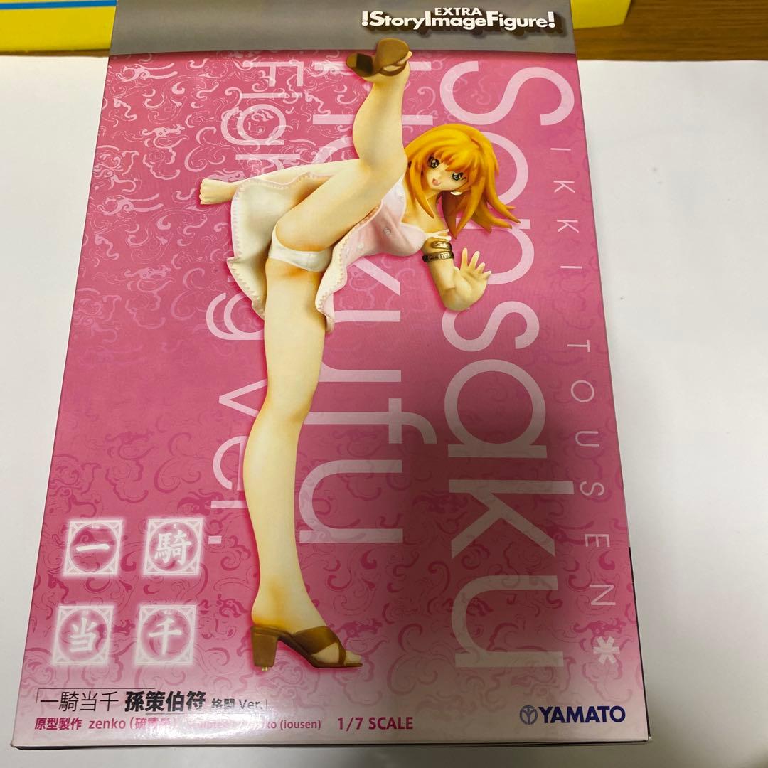 一騎当千　孫策伯符　格闘Ver.(1/7スケールPVC塗装済み完成品）　やまと