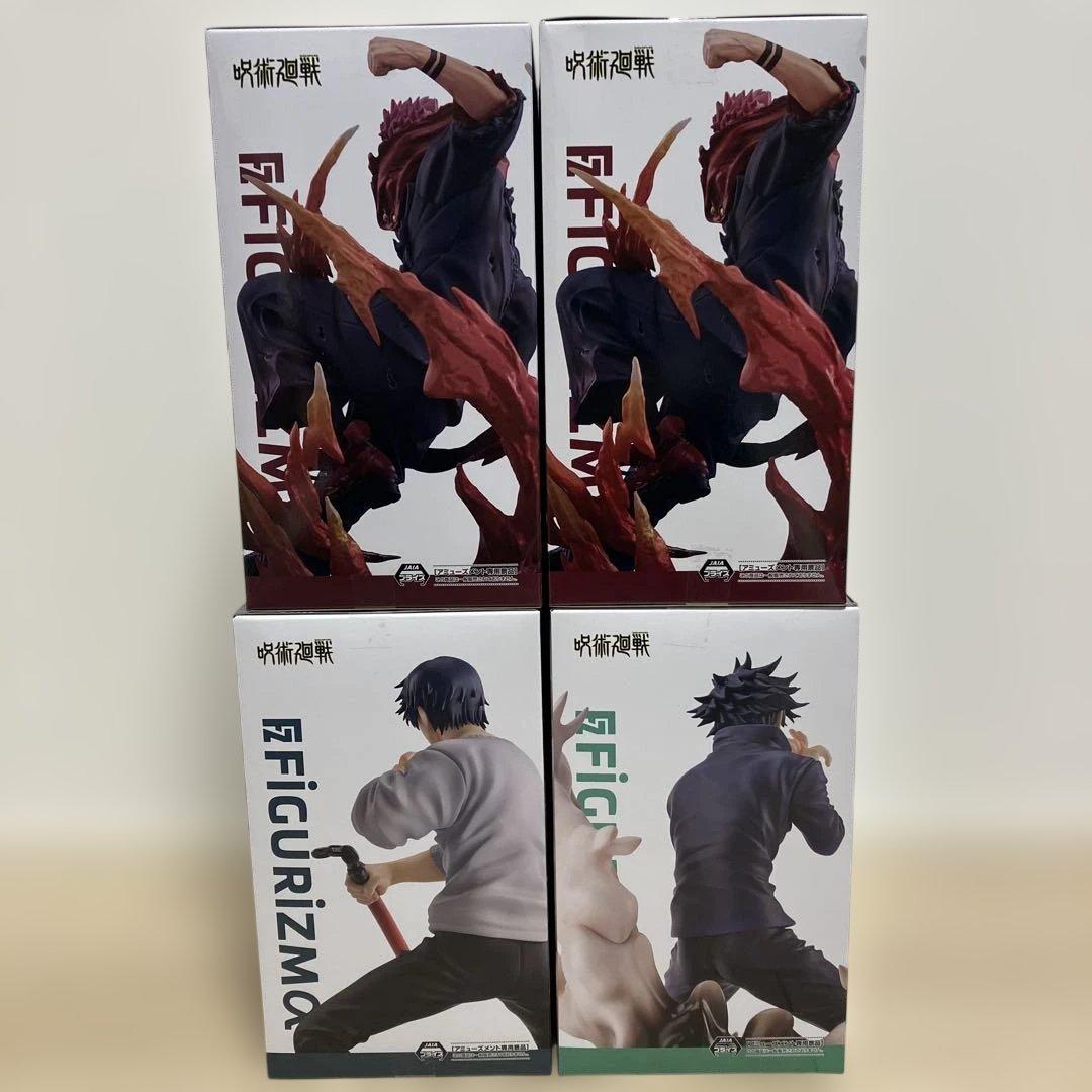 呪術廻戦 FIGURIZMα 宿儺　伏黒恵　伏黒甚爾 4箱Set 新品未開封品