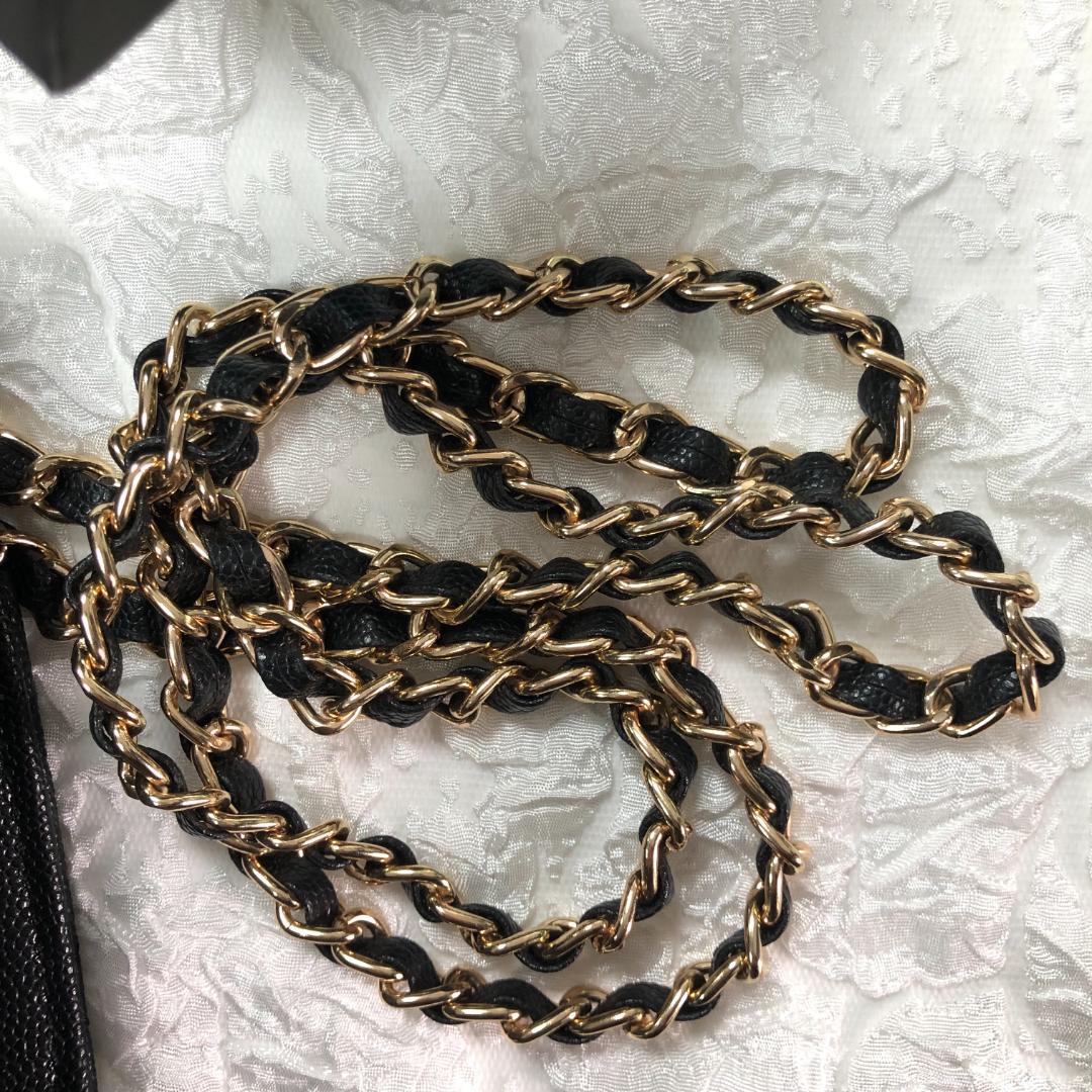 新品・限定ブラック レザー ショルダーバッグ