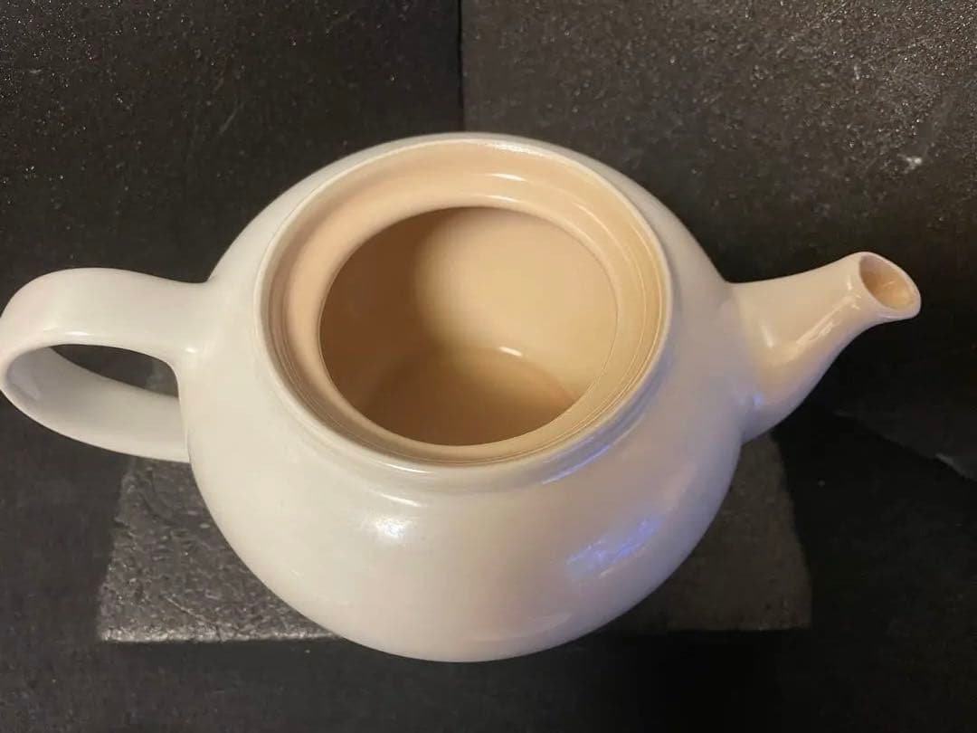 ル・クルーゼ　ティーポット　マグカップ2個　ミニココットハート型2個　トレー付き