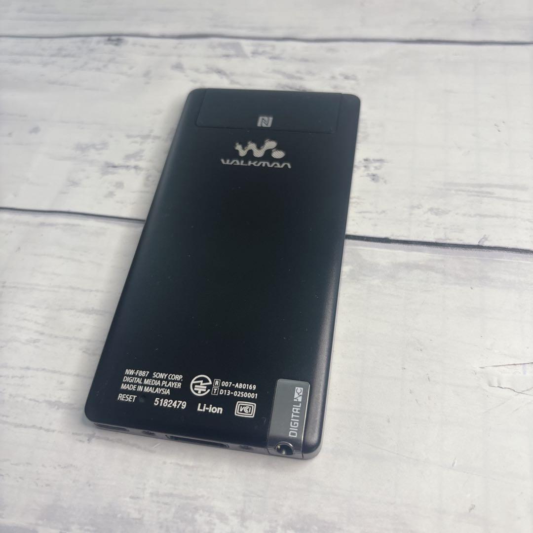 【バッテリー良好】　ソニー ウォークマン　NW-F887 64GB ブラック