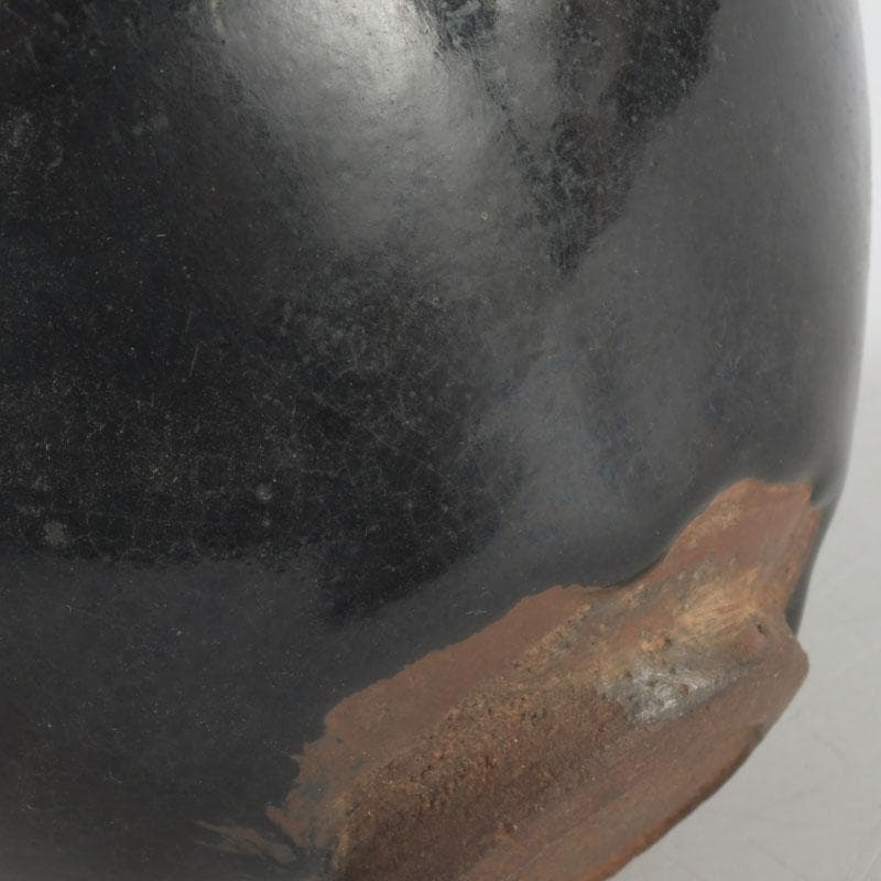 中国　南宋　建窯　兎毫盞　禾目天目茶碗　M　A17