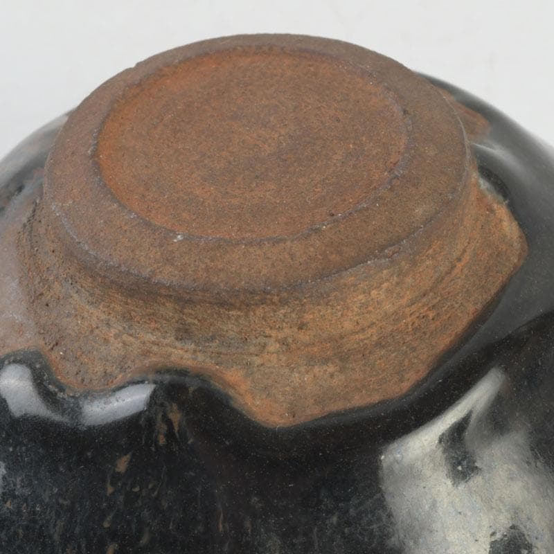 中国　南宋　建窯　兎毫盞　禾目天目茶碗　M　A17