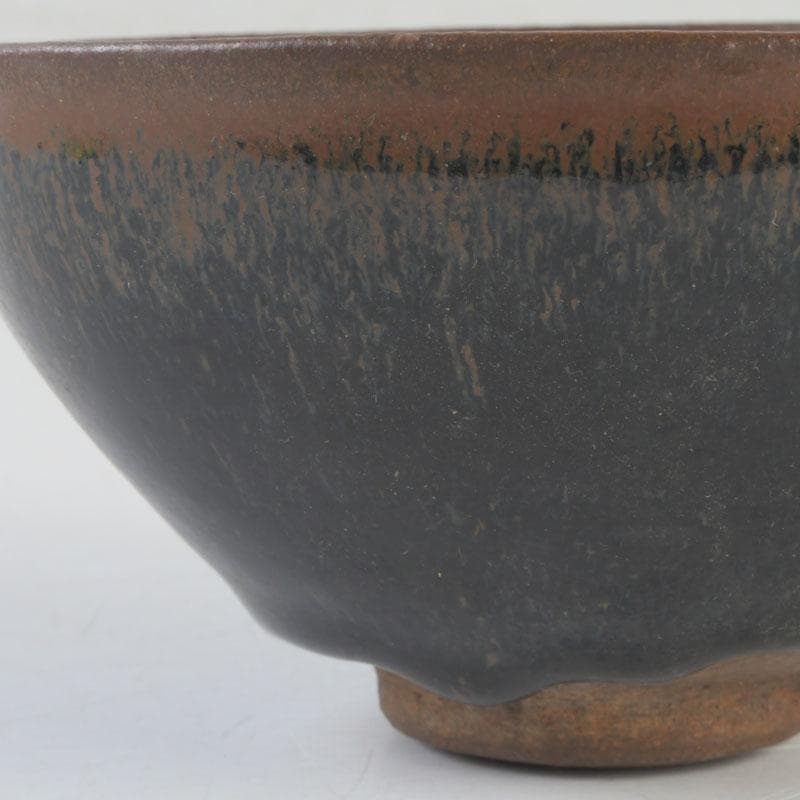 中国　南宋　建窯　兎毫盞　禾目天目茶碗　M　A17