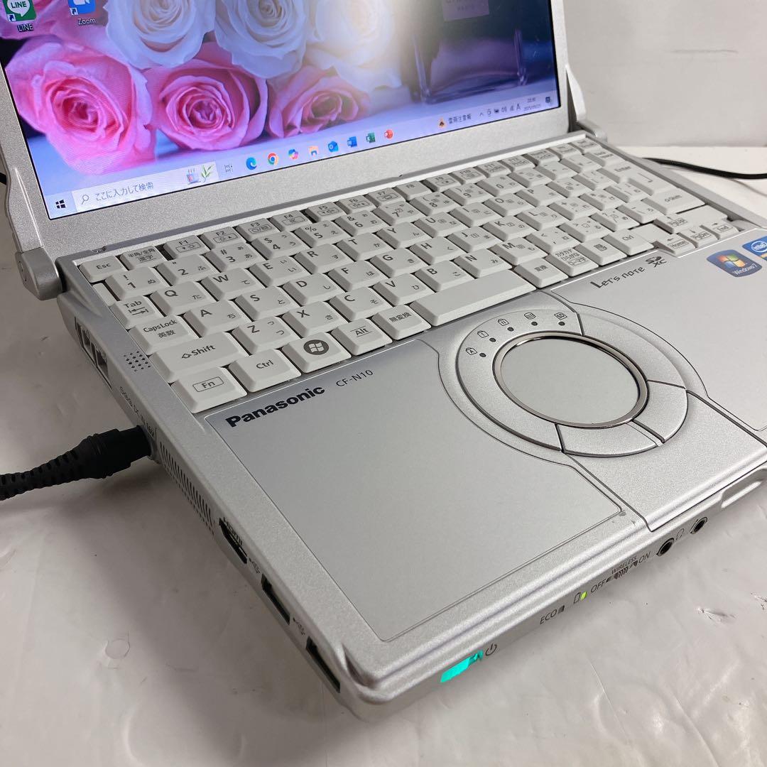 大容量SSD500GB/メモリ8GB　 Let's note オフィス搭載