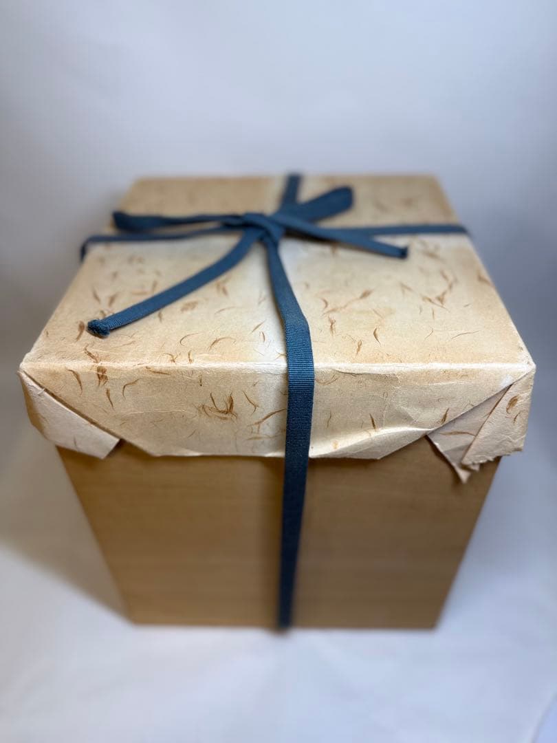 T5 備前焼 陶芸家 初代 小山一草 「追馬」 置物 共箱 美術品