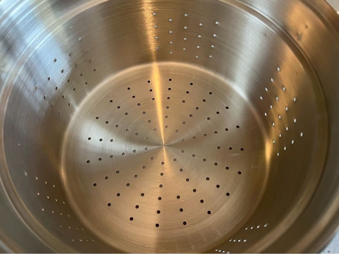 未使用 アンナロッシ ステンレス マルチパスタポット 22cm 鍋