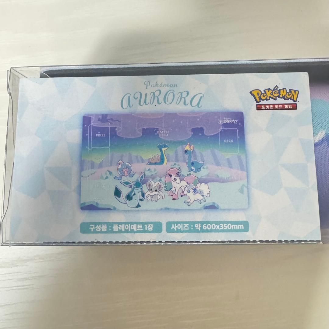 【韓国限定】ポケモン Pokémon AURORA プレイマット　3点　ポケカ