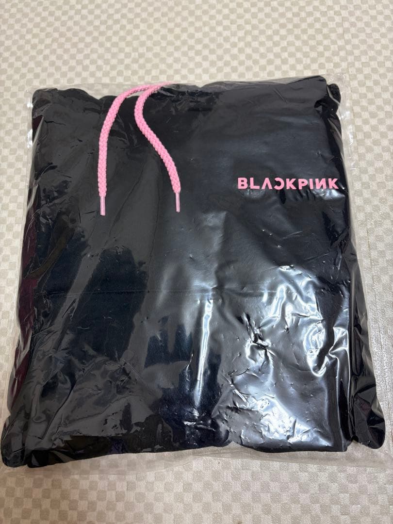 BLACKPINK DEADLINE プルオーバーフーディー ブラックショート