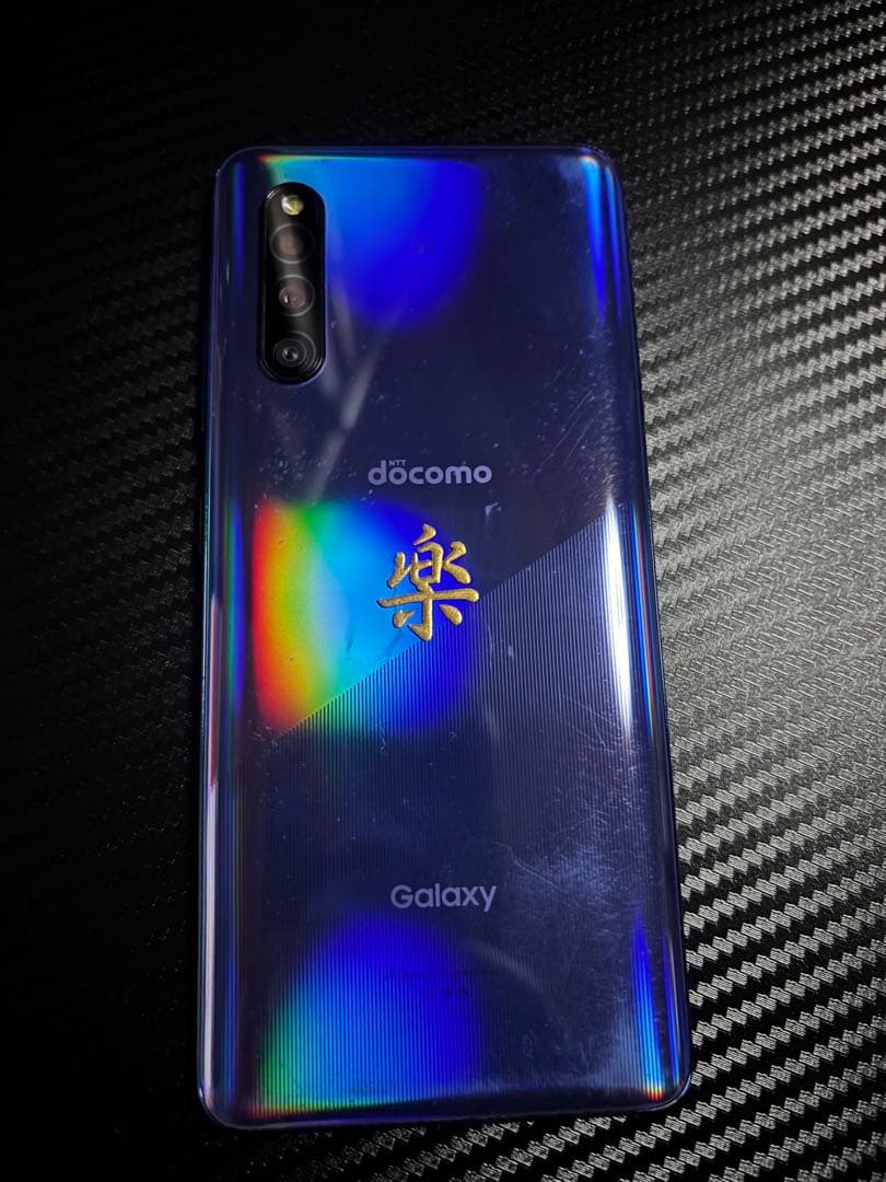 Galaxy a41スマートフォン docomo ブルー
